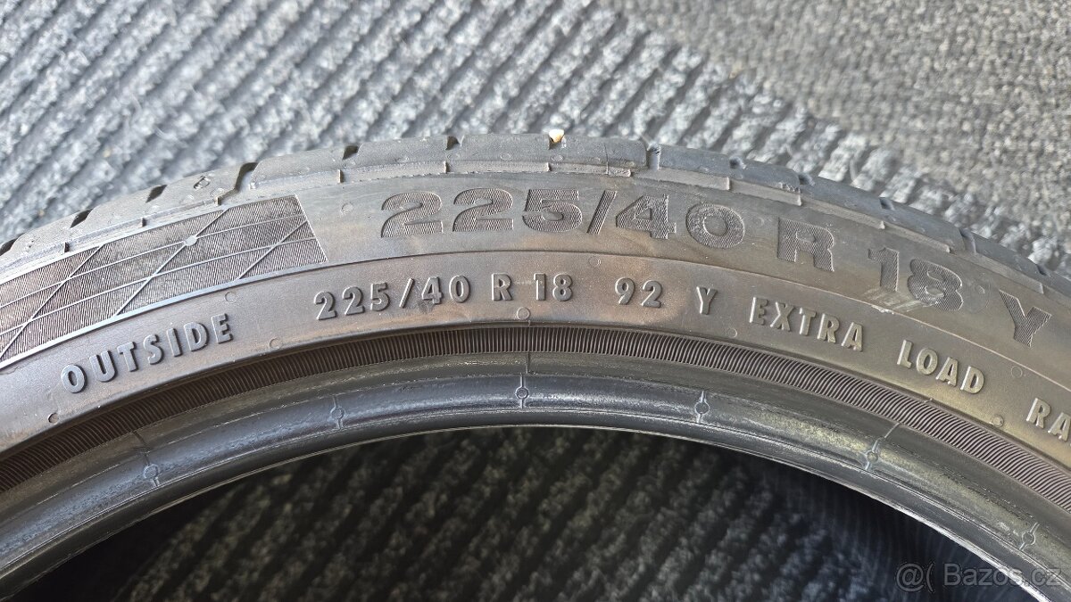 Letní pneumatiky 225/40 R18 92Y Continental - 6