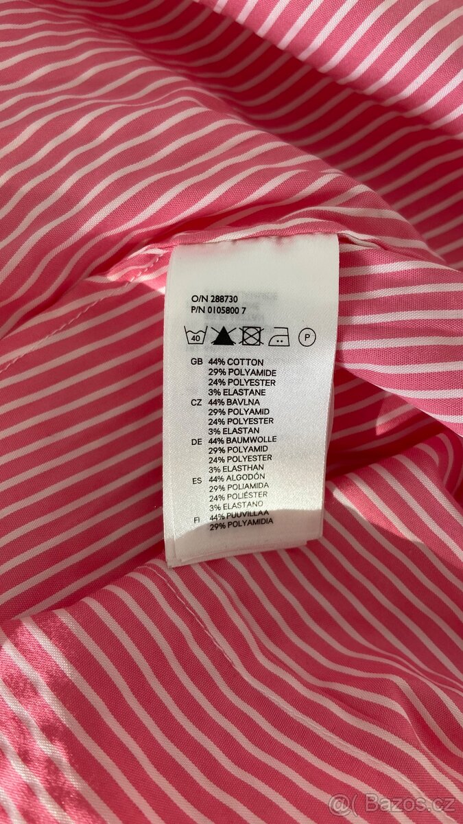 Dámská proužkovaná košile H&M vel.L - 6