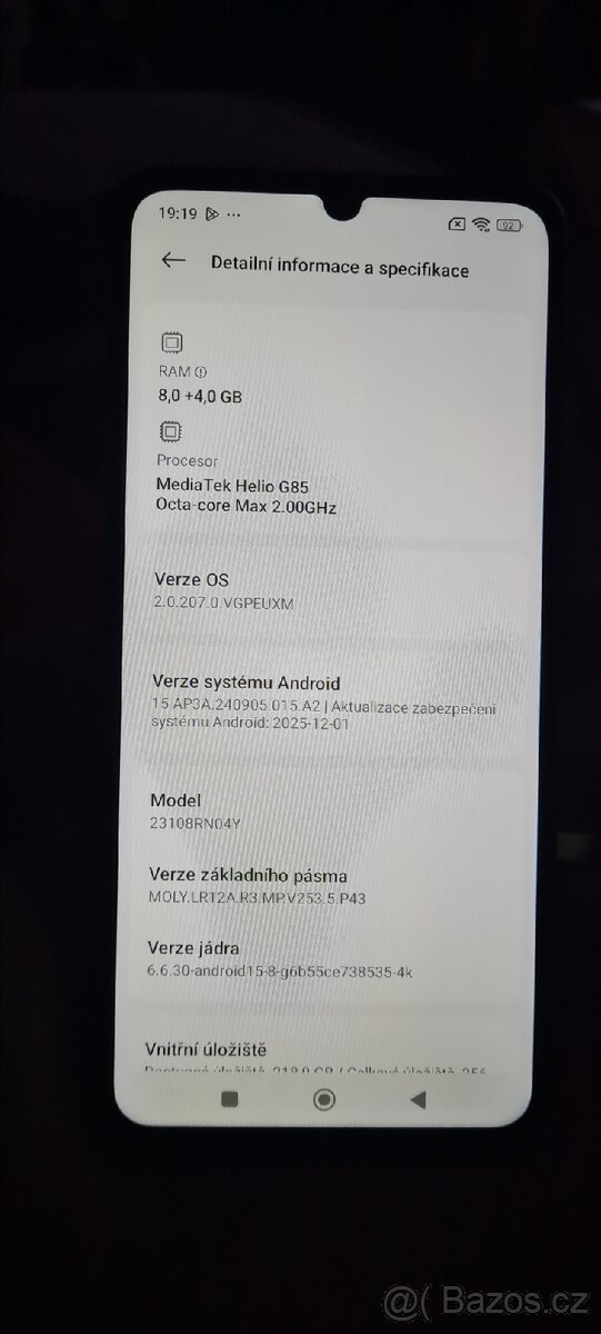 Prodám Xiaomi Redmi 13C 8/256 - 6