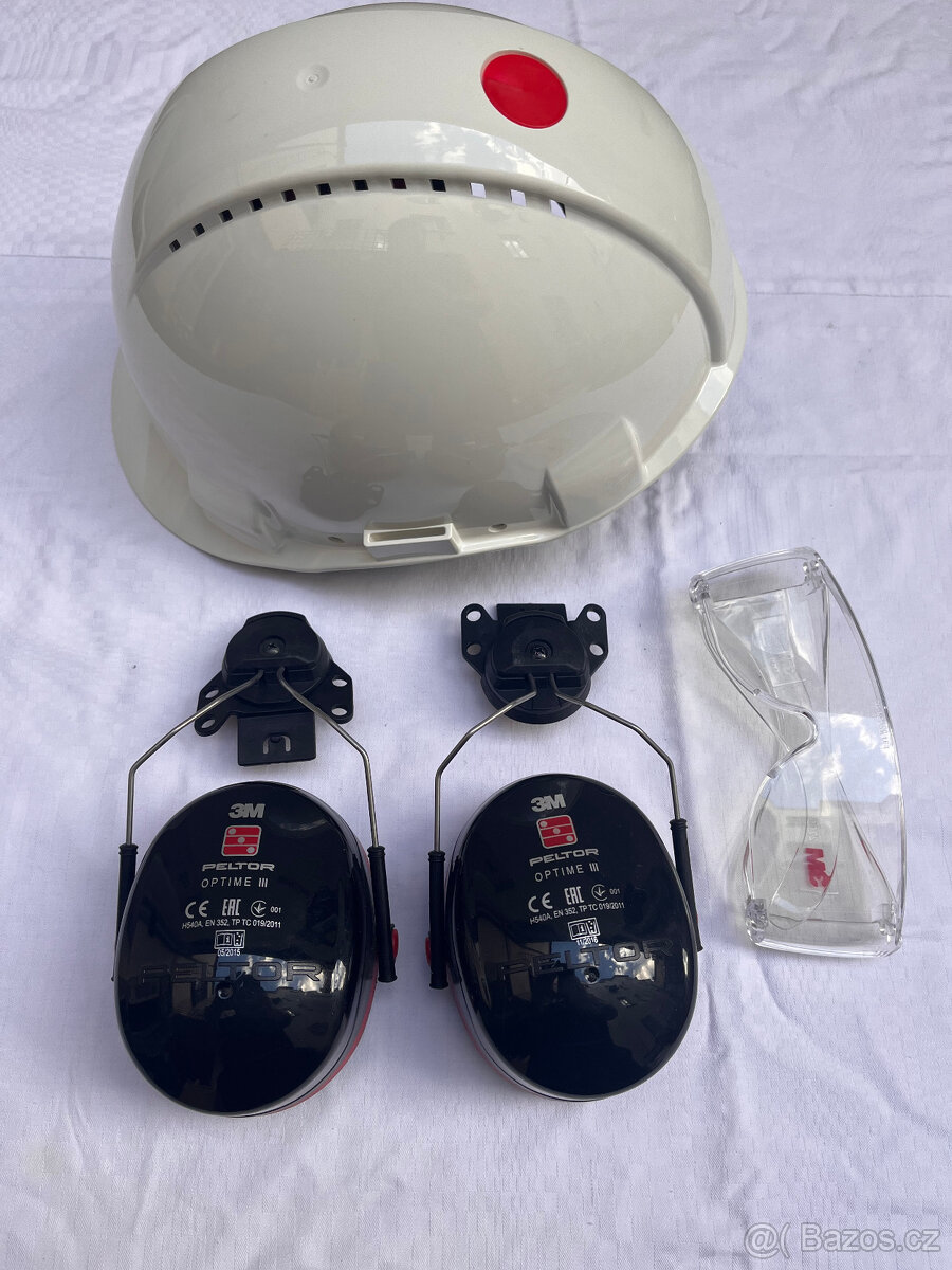 Ochranná přilba Peltor + příalušenství - 6