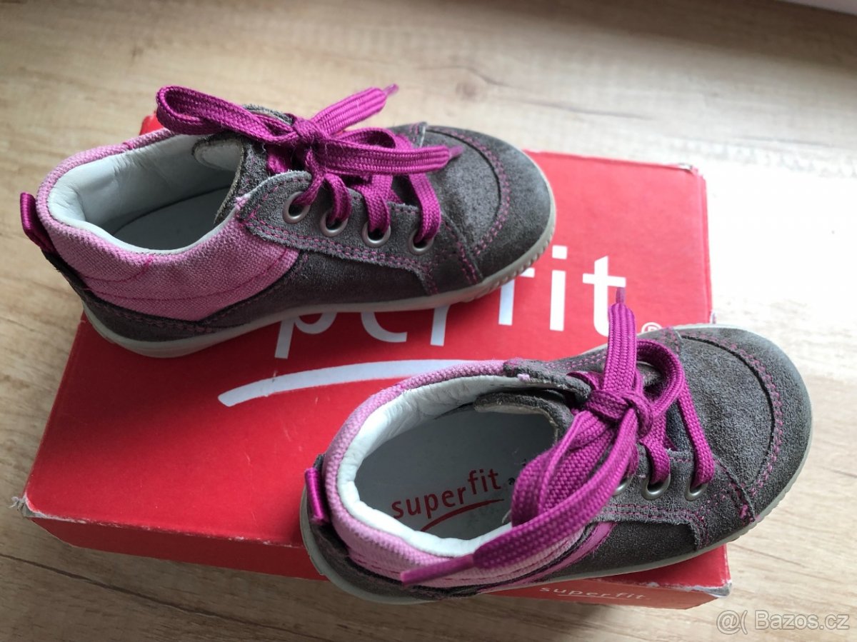 Celoroční kotníčková kožená obuv Superfit - 6