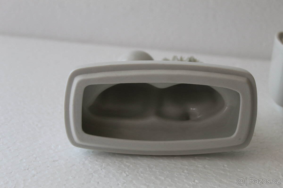 Dóza svatba – Royal Dux – Vajceová (poslední kus) - 6