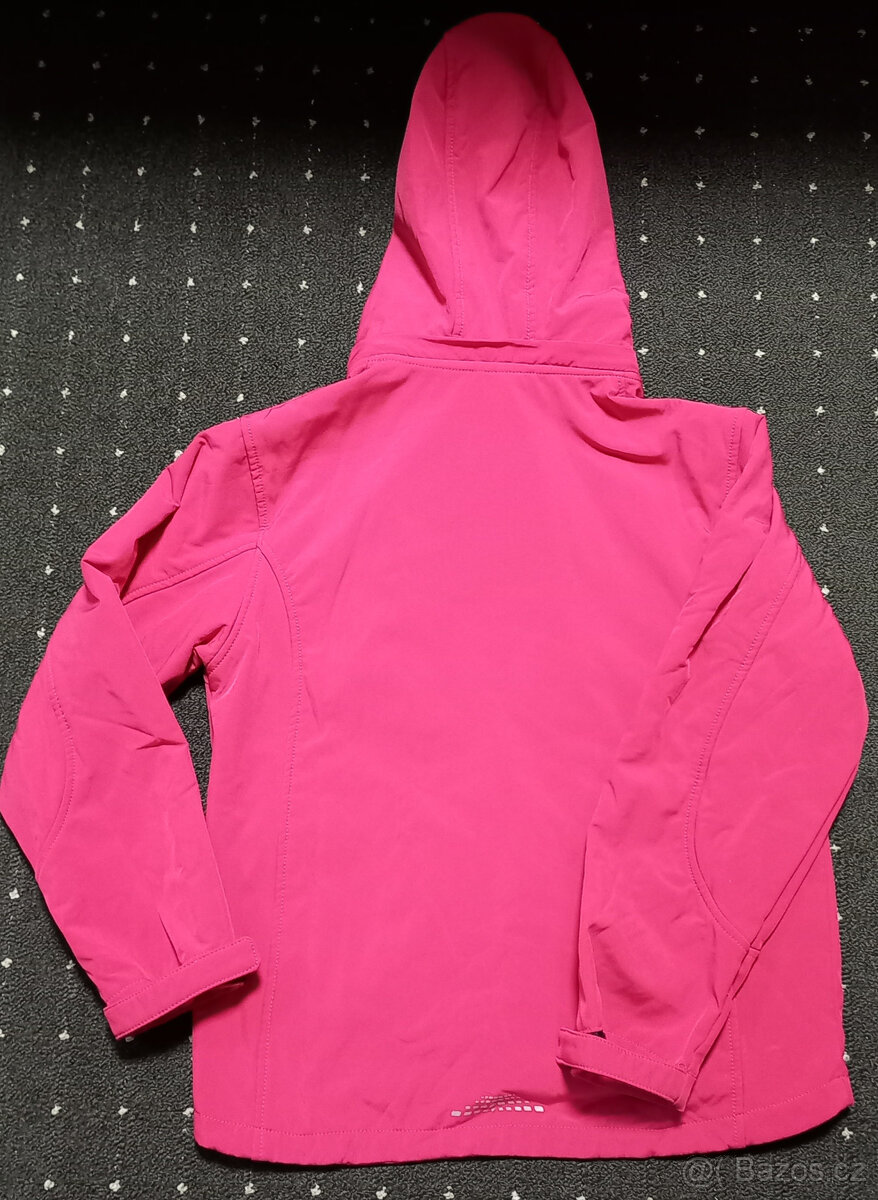 Dívčí jarní, podzimní softshellová bunda Kugo vel.146-152 - 6