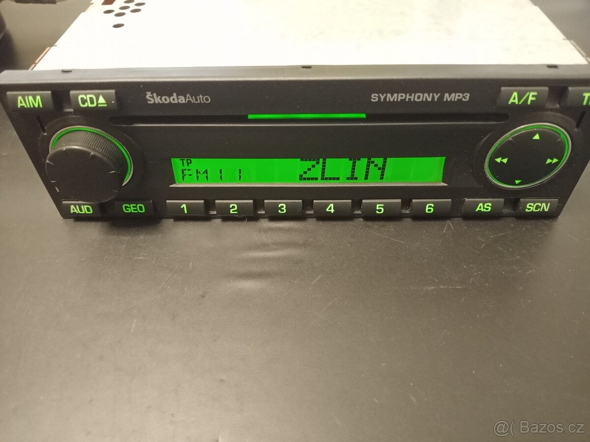 Autorádio škoda auto Symphony MP3 - 6