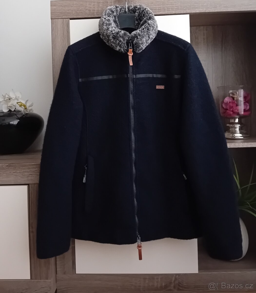 CMP dámská lehká bunda vel. S/M vlněná směs - 6