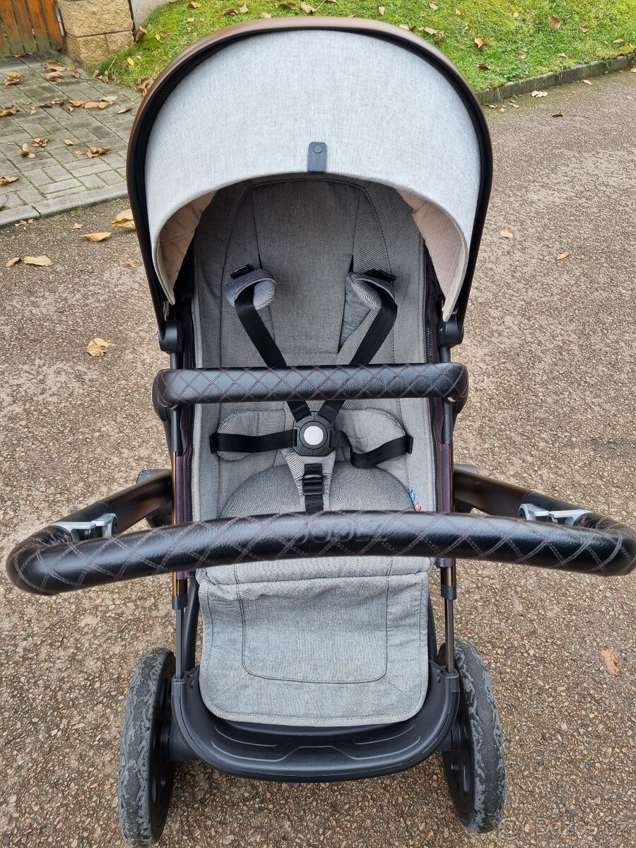 Prodám kočárek vojkombinaci Joolz day 3 Studio graphite grey - 6