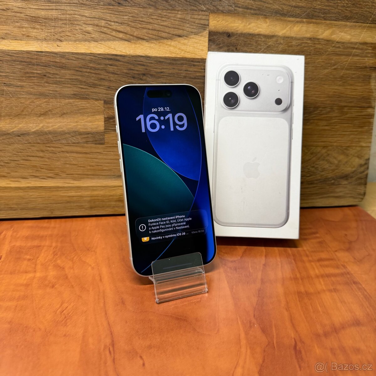 IPhone 17 Pro 256GB, bílý, 100% bat. (Rok záruka) - 6