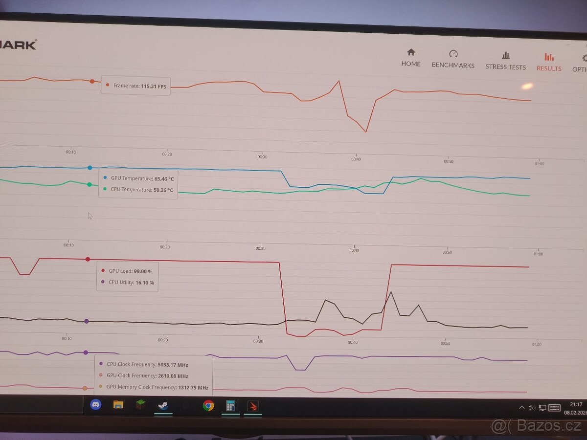 Herní PC Ryzen 7 7800X3D + RTX 4070 | 32 GB RAM | TOP stav | - 6