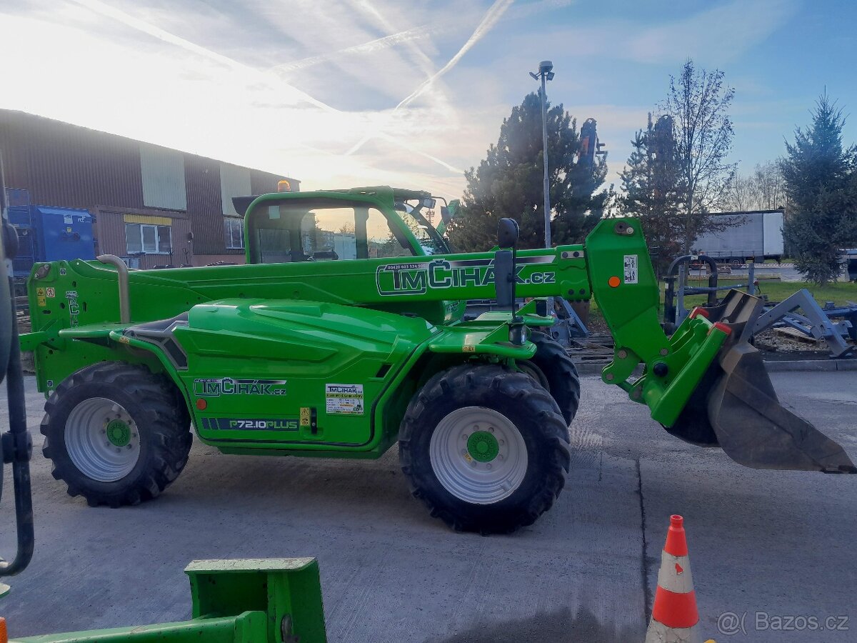 Silný teleskopický manipulátor MERLO P72.10PLUS 7,2t/10M - 6