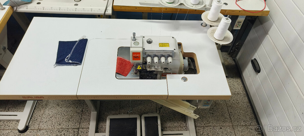 Průmyslový 4 nitny overlock Siruba 747K-514M2-24 - 6