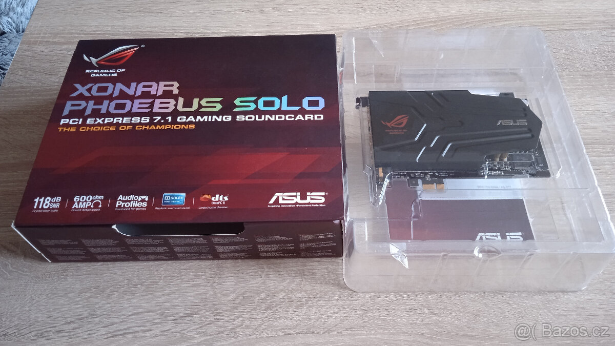 Zvuková karta ASUS XONAR PHOEBUS - PERFEKTNÍ STAV - 6