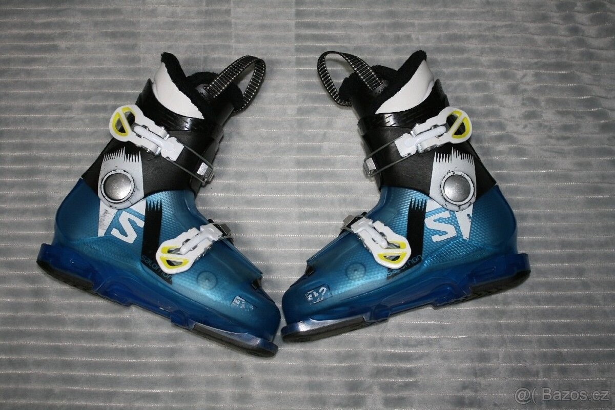 lyže Stockli RT 100 cm , lyžaky salomon - 6