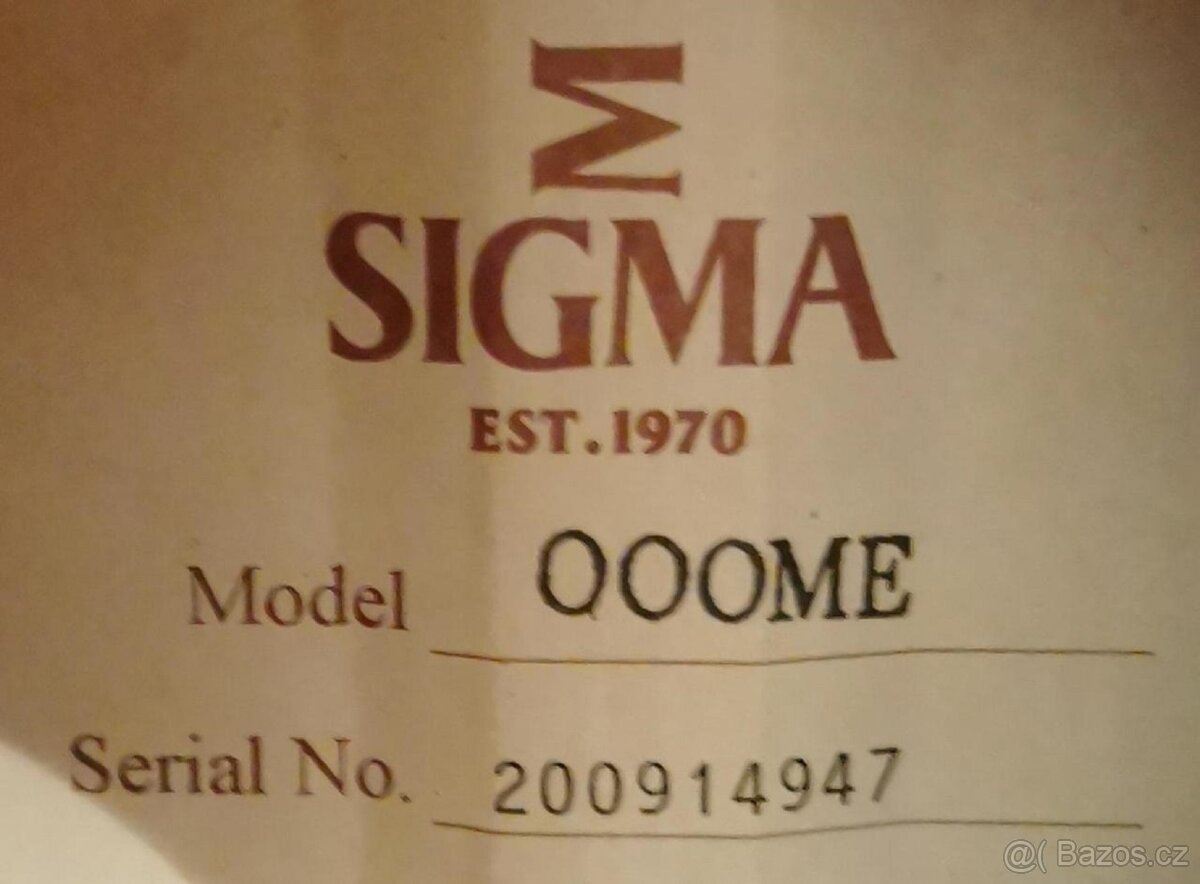 elektroakustika Sigma Guitars 000ME - 6