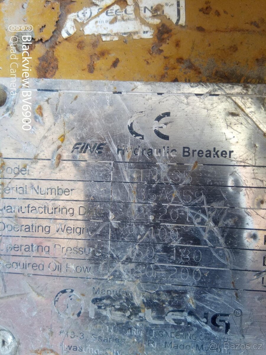 Hydraulické bourací kladivo - 6