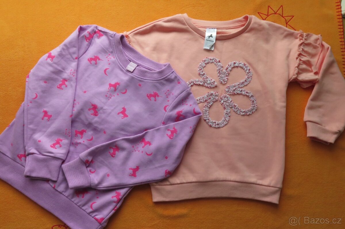 Mikiny, rifle, tričko, pláštěnka,... - vel. 116 - 6