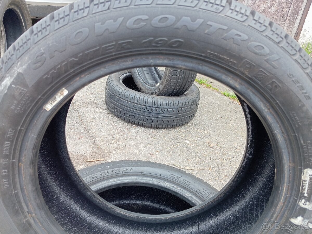 185/55 R15 82T M+S Pirelli Snowcontrol serie 3 - 6