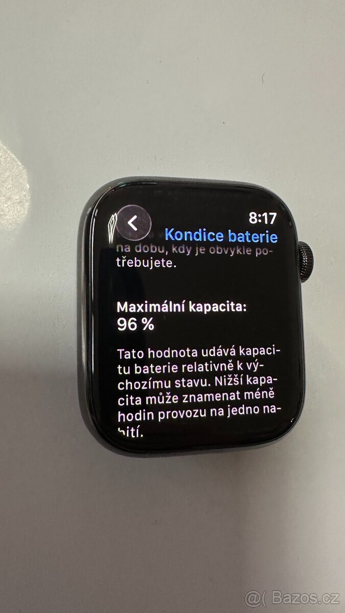 Apple watch 9 45mm grafite ocelové se safírovým sklíčkem - 6