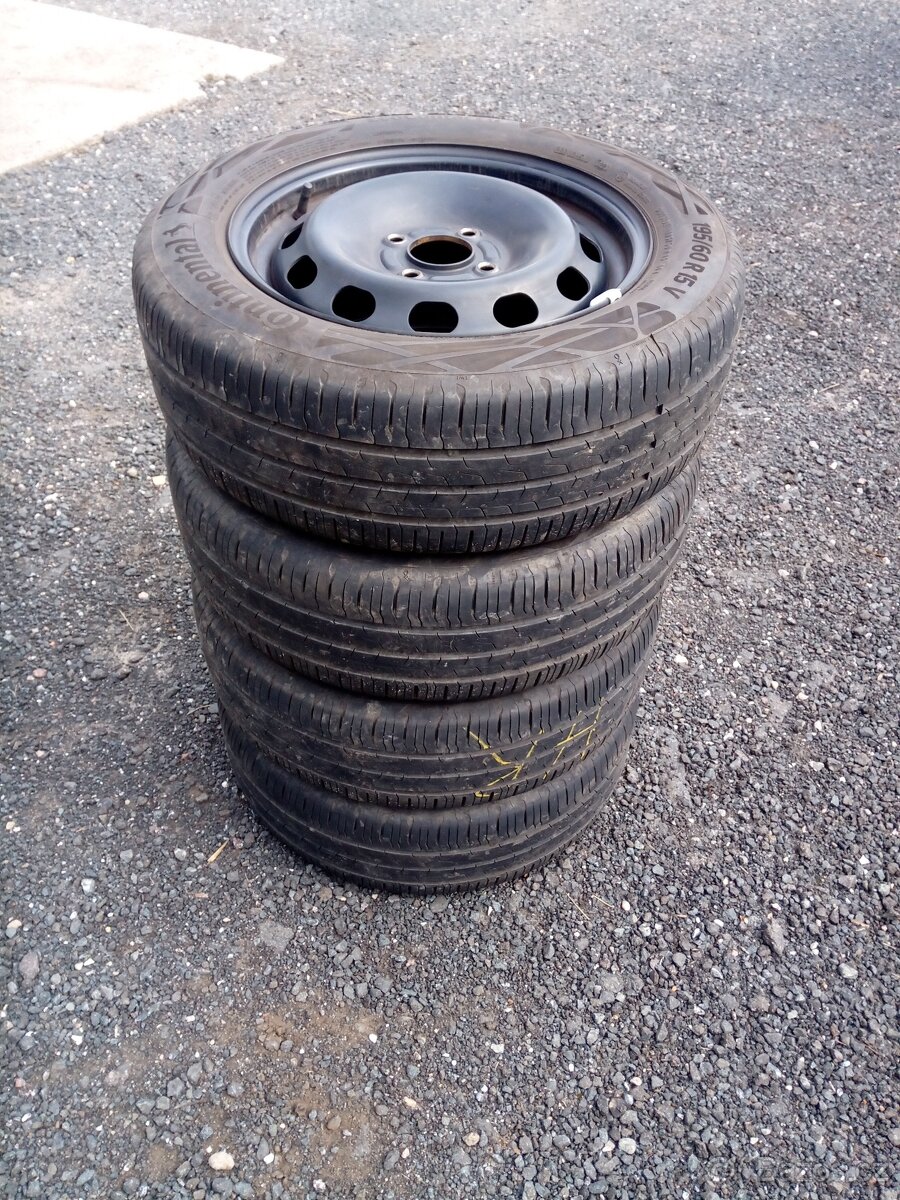 Sada kol 4x108, ET 52.5, R 15 vč. pneu 195/60 R 15 - 6