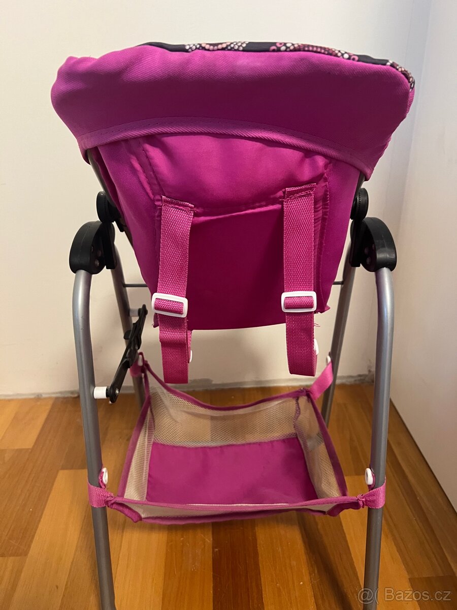 Jídelní židlička pro panenku - 6