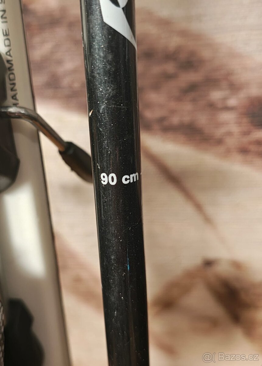 Dětské lyže Elan 110 + hůlky Leki + lyžáky - 6