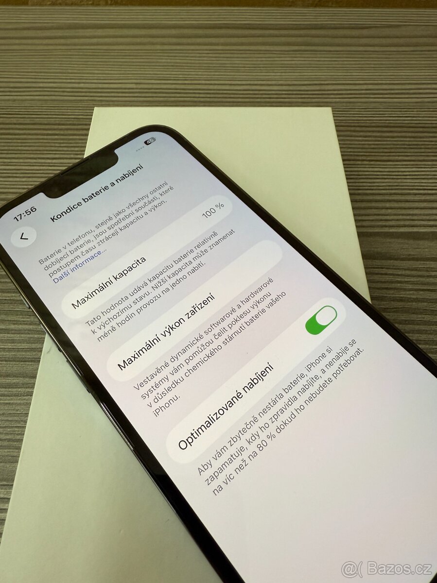 Apple iPhone 13 Pro 256GB blue, baterie 100% - 6