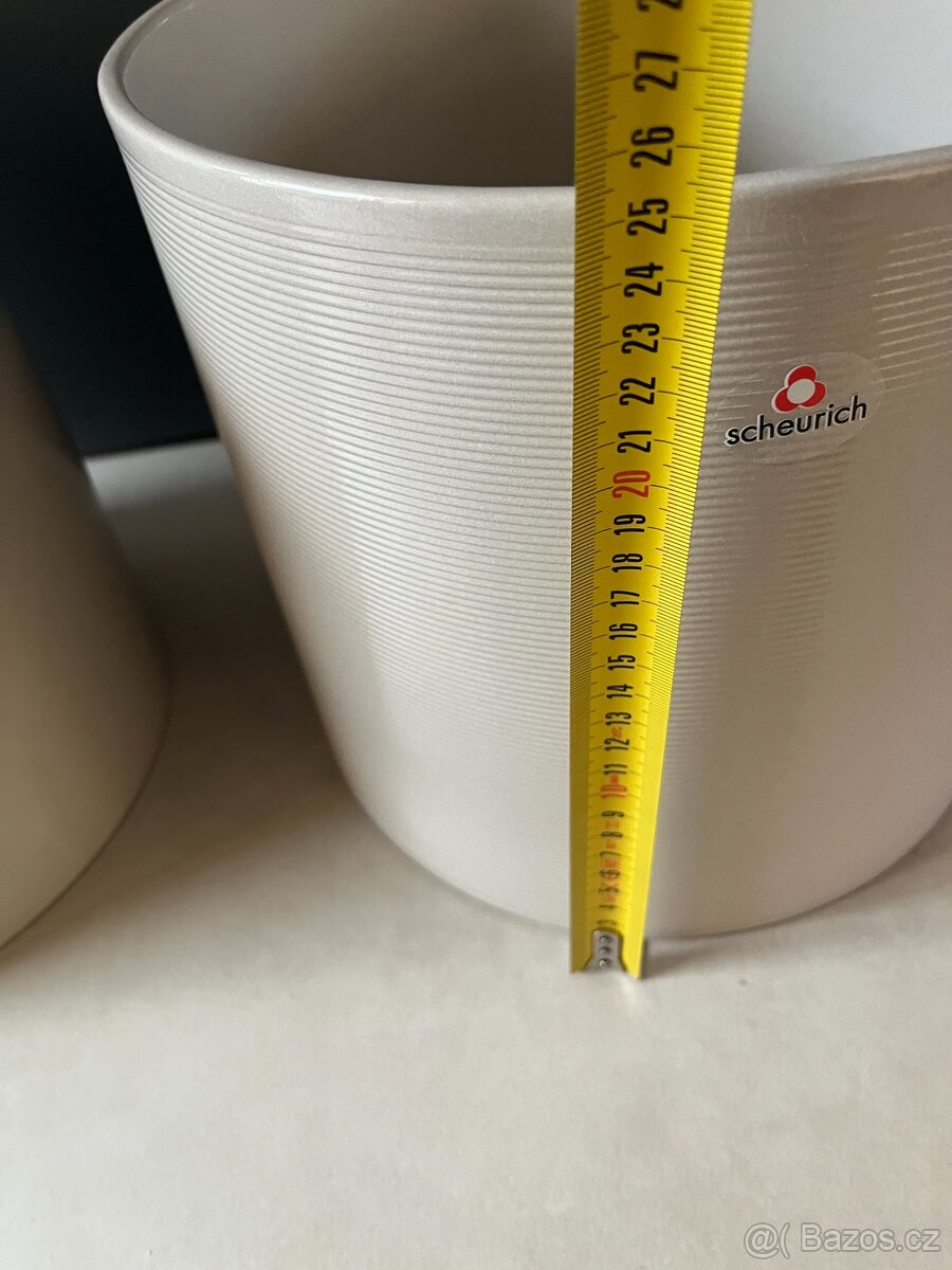 Krásné velké květináče Scheurich - 6