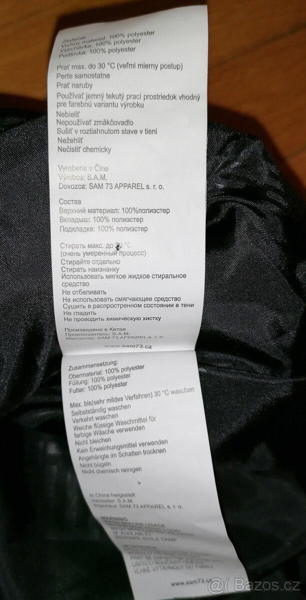 Dívčí červená bunda SAM73 vel. 164 - 6