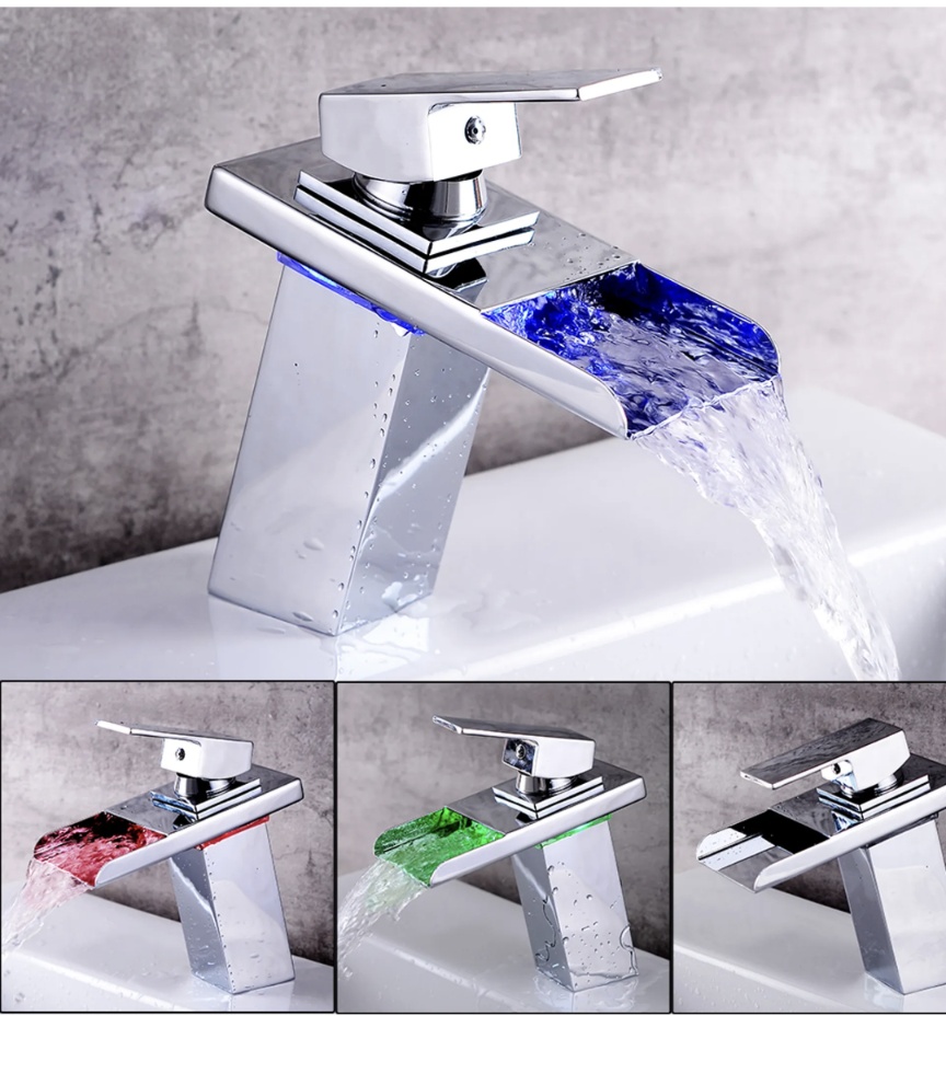 Stojánková baterie svítící s vodopádem - 6