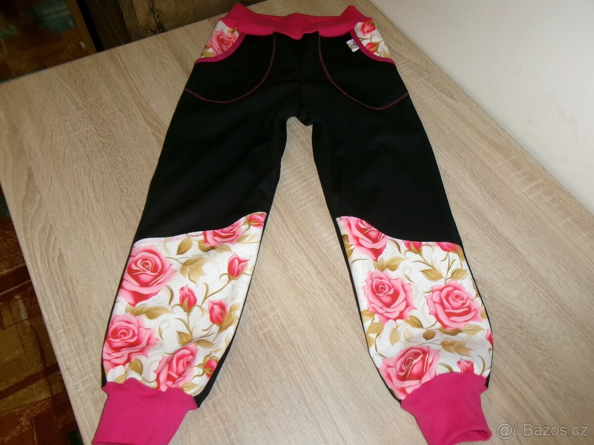 Zimní kalhoty ze softshellu vel.110 více foto - 6