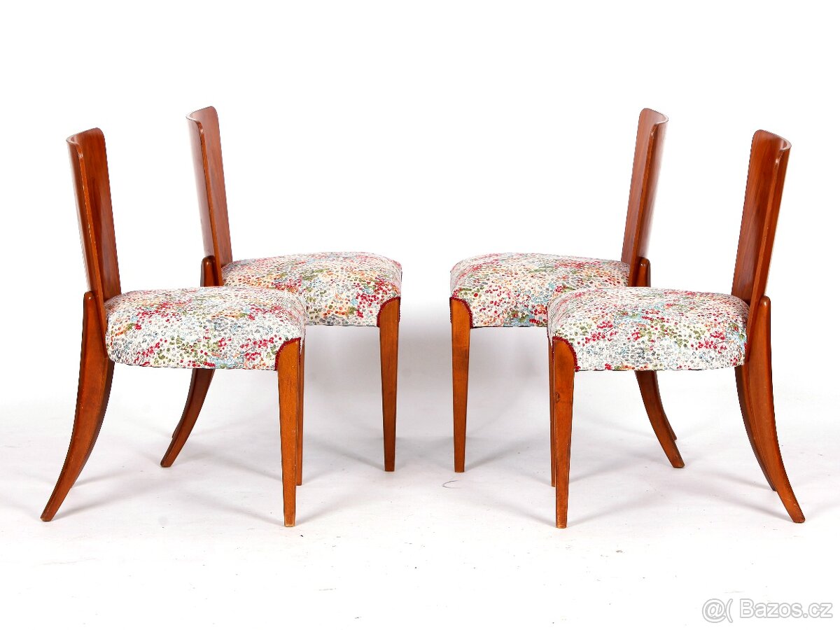 J.HALABALA, přečalouněné židle lízátka. - 6