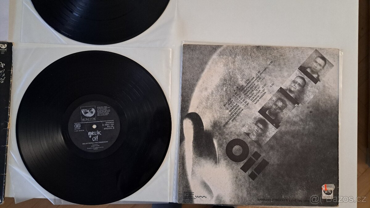Prodám LP Orlík - OI, Demise, Monitor 1990,1991 - 6