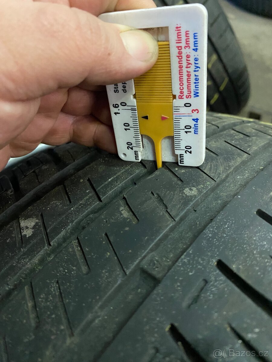 4x100 R16 6J ET45 Fiat Punto Evo + 195/55 R16 letné - 6