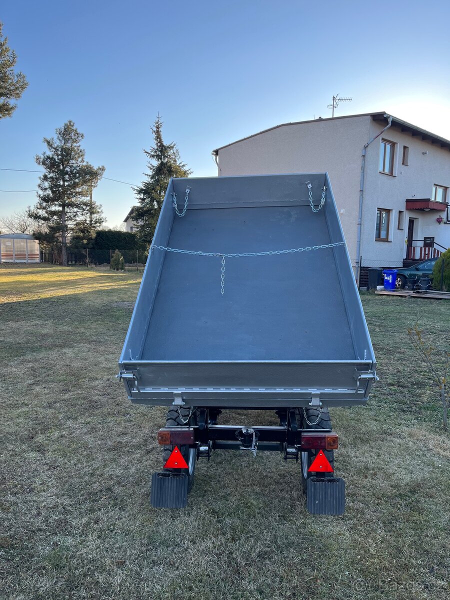 Vlek za malotraktor a multicar m22, 3S - 6