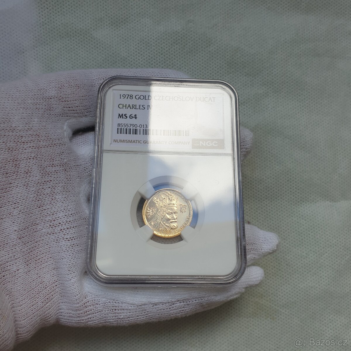 ★★★Zlatý Dukát Karel IV. 1978 ★NGC MS 64★ Top Stav Vzácný - 6