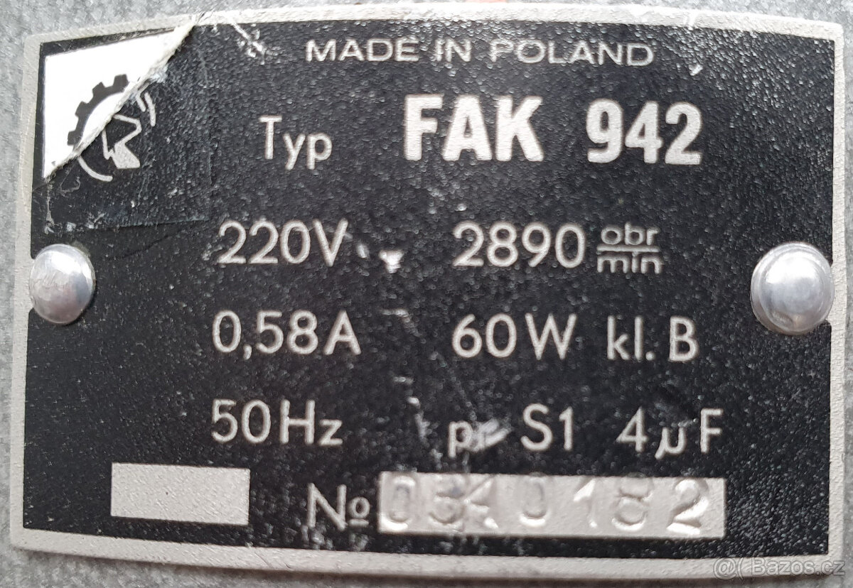 Elektromotor 60W-2890 ot/min - 6