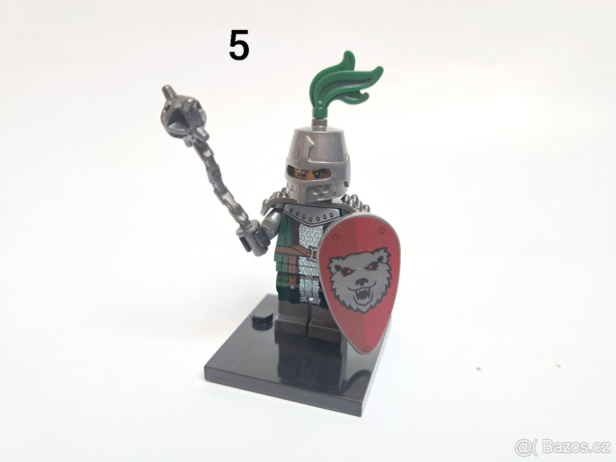 Minifigurky rytíři (10), typ LEGO - 6