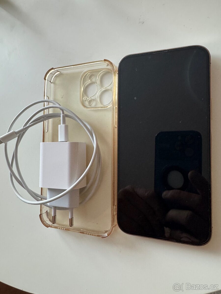 Prodám Apple IPhone gold 13pro max 256gb - 6