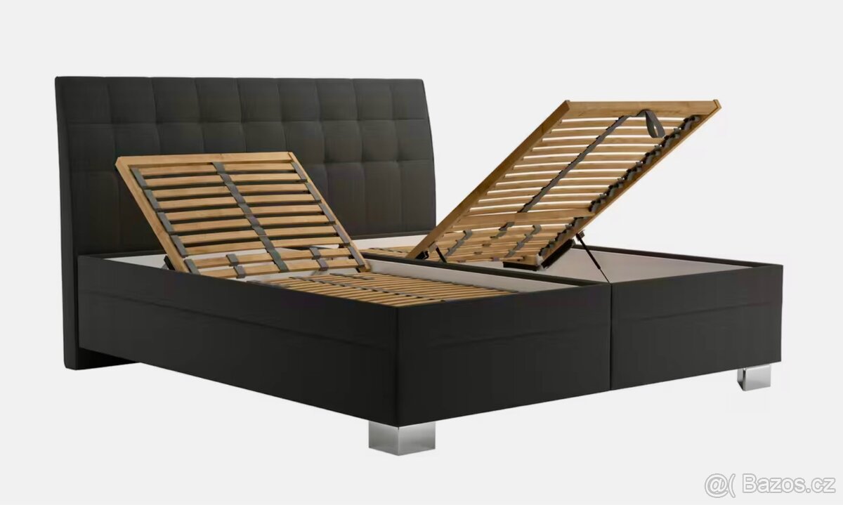 Čalouněna postel 180/200 cm - 6