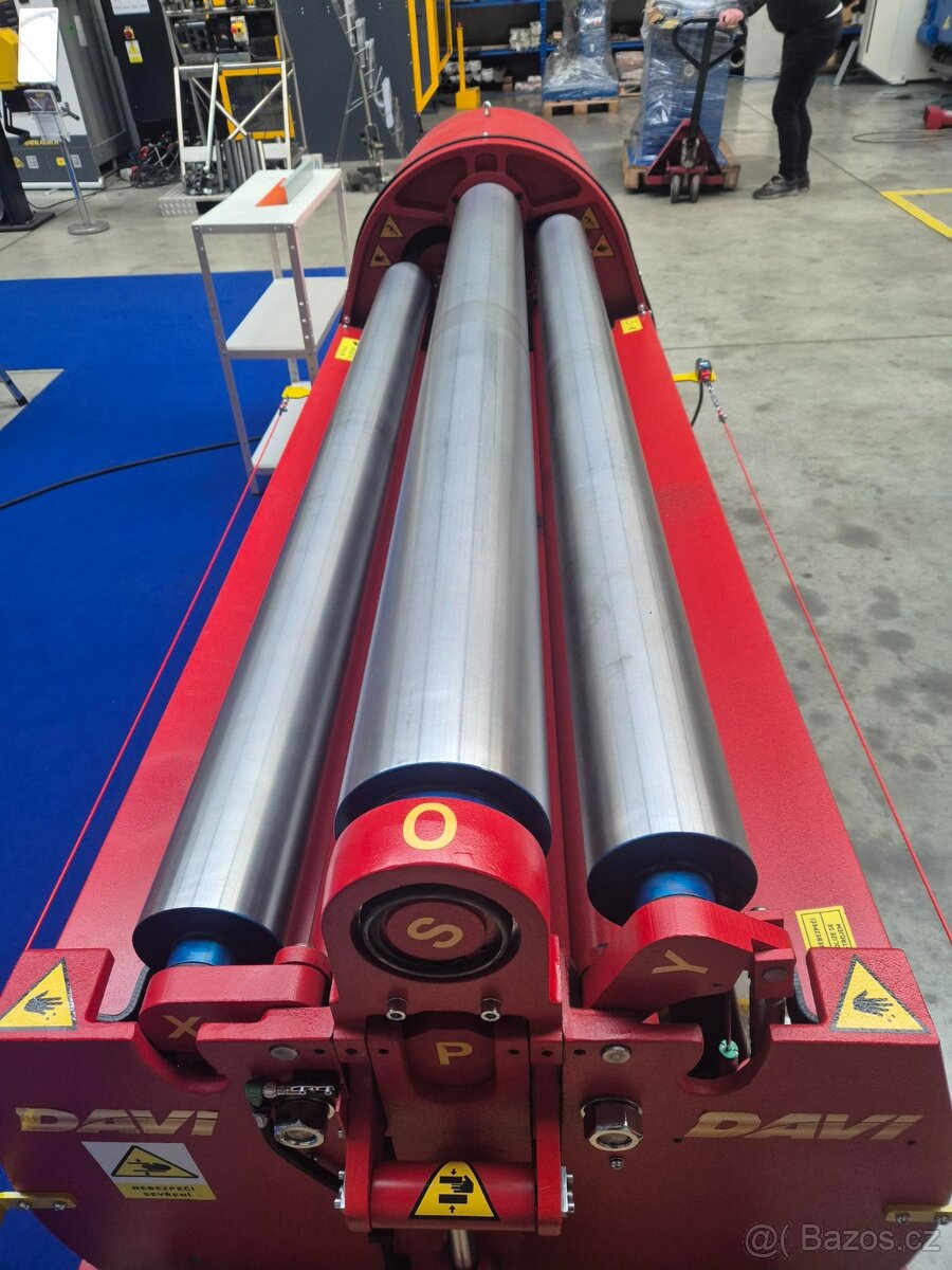 Hydraulická zakružovačka plechů DAVI, model MCA 2019 - 6