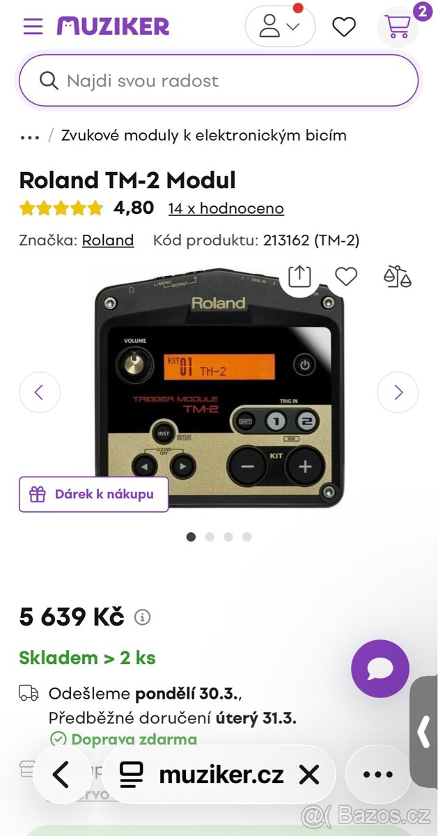 Roland Tm2 +Triggery - 6