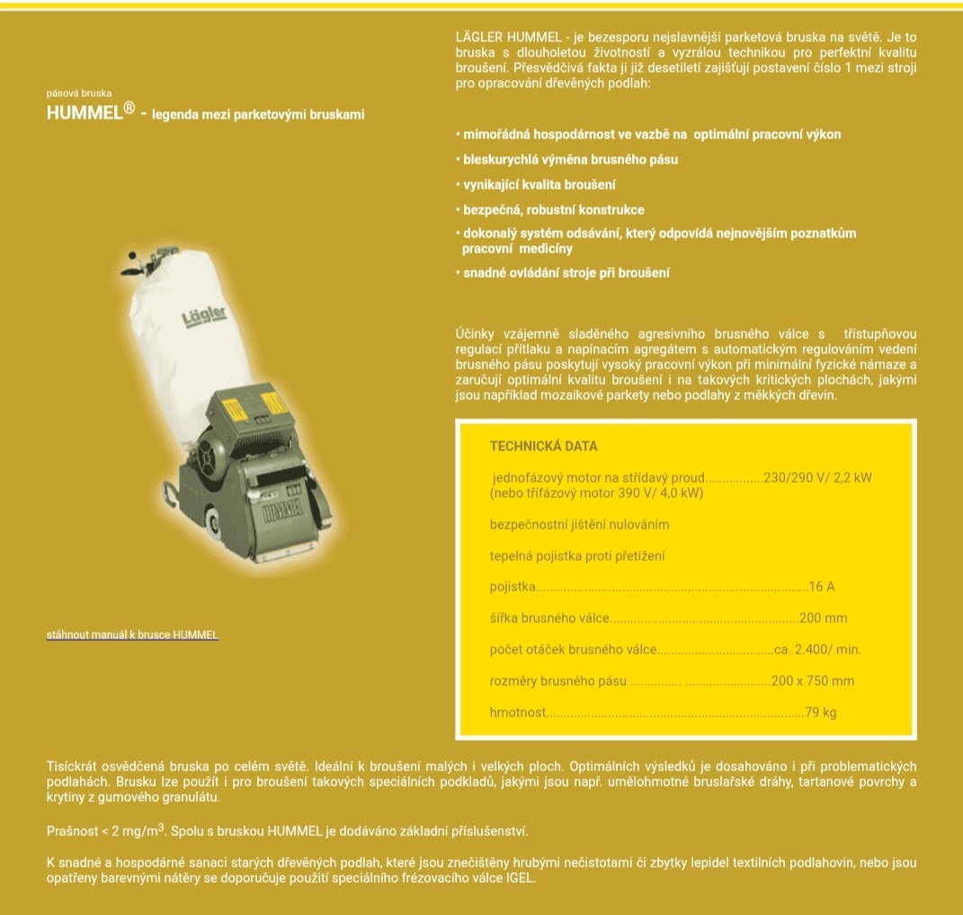 Bruska na parkety - 6