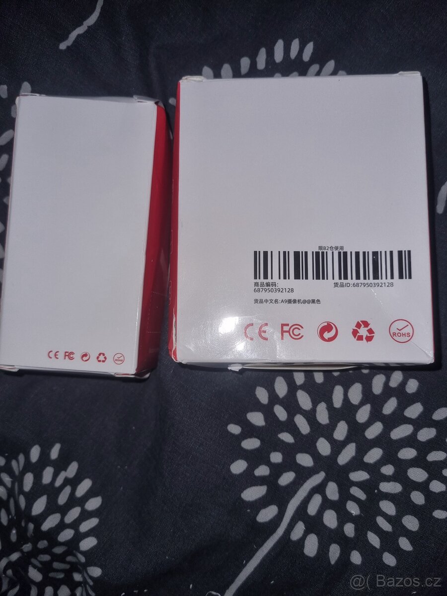 Mini monitorovací WIFI kamera A9 s dálkovým přístupem - čern - 6