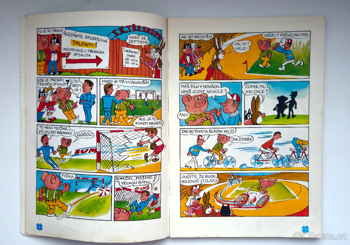 Čtyřlístek č. 28 - Boj o zlato - Original - NELUŠTĚNÝ - 6