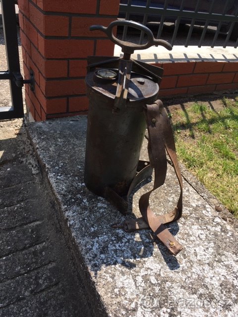 Velmi Starý postřikovač Leipziger Tangier Werk - 6