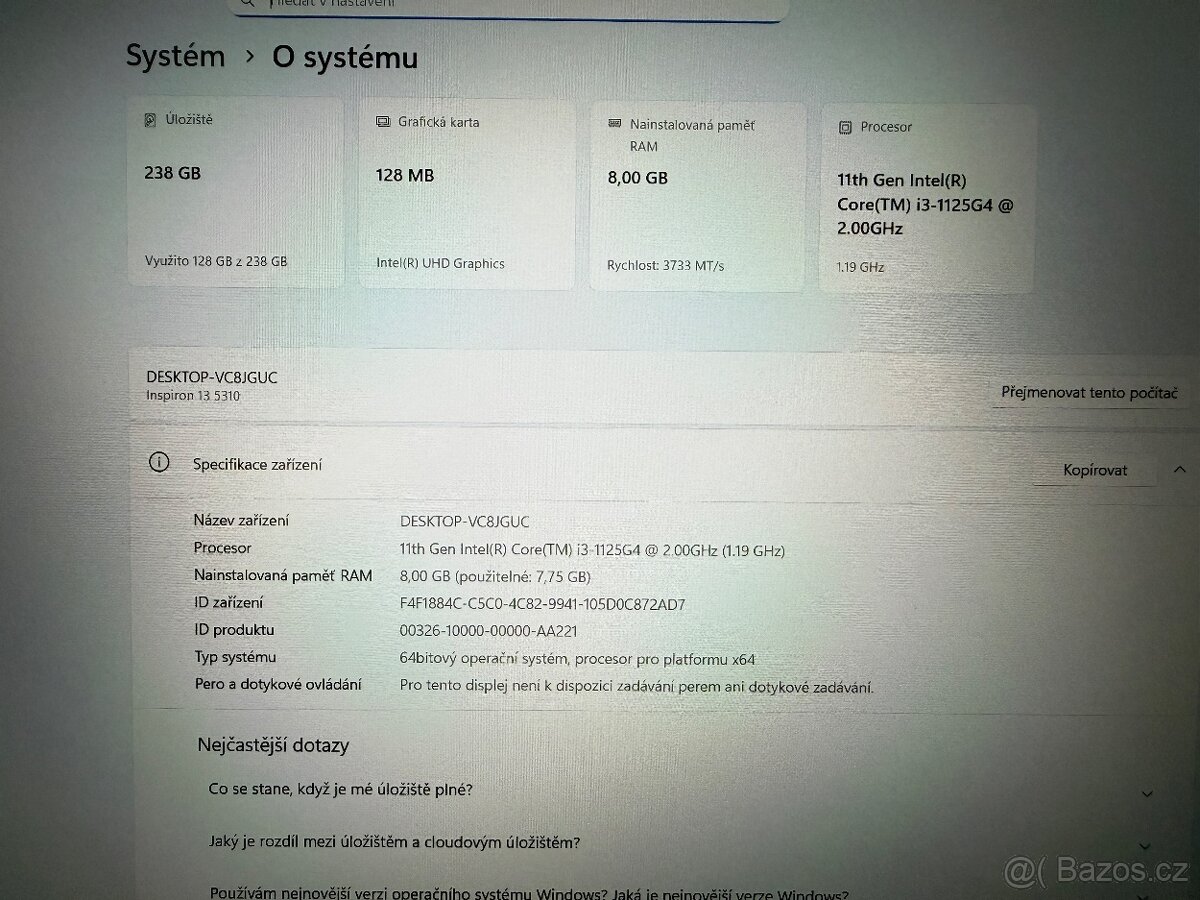 Dell Inspiron 13 5310 - 6