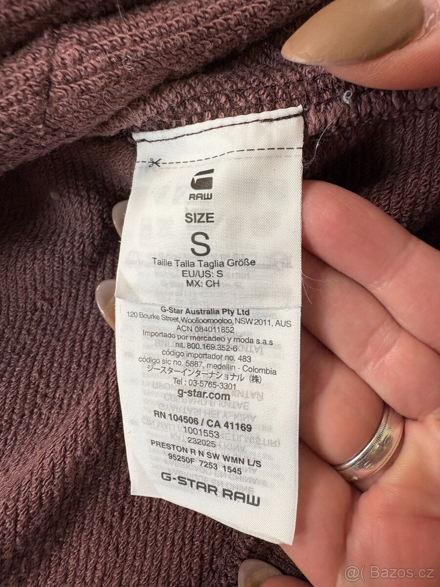 Mikina G-STAR Raw | Ombre gradient efekt | vel. S - 6