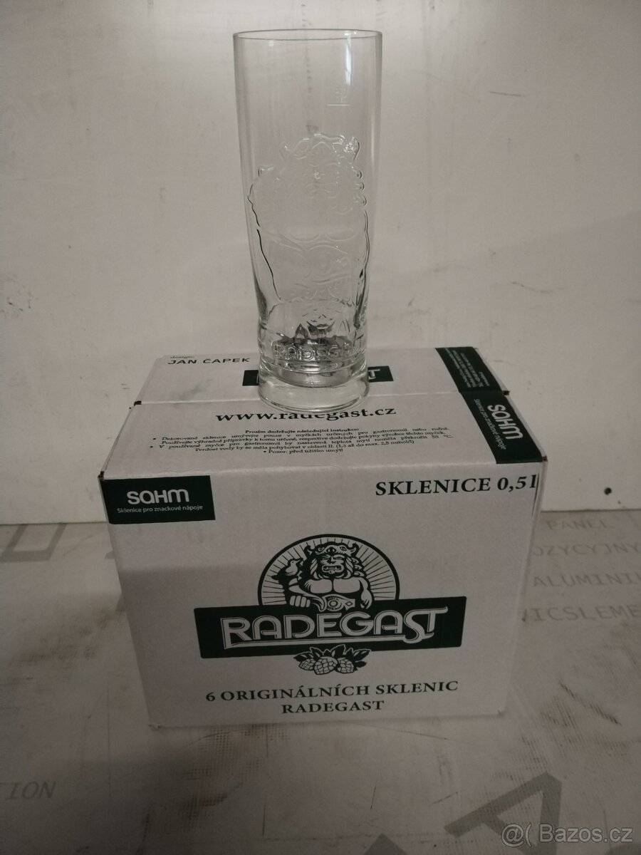 prodám pivní sklenice nové - 6