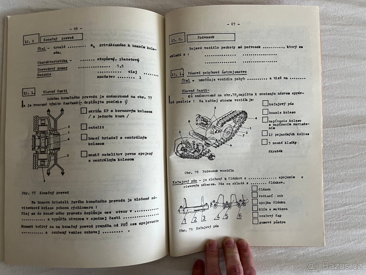 Predám Inštrukčne návodový program BVP-1 - 6