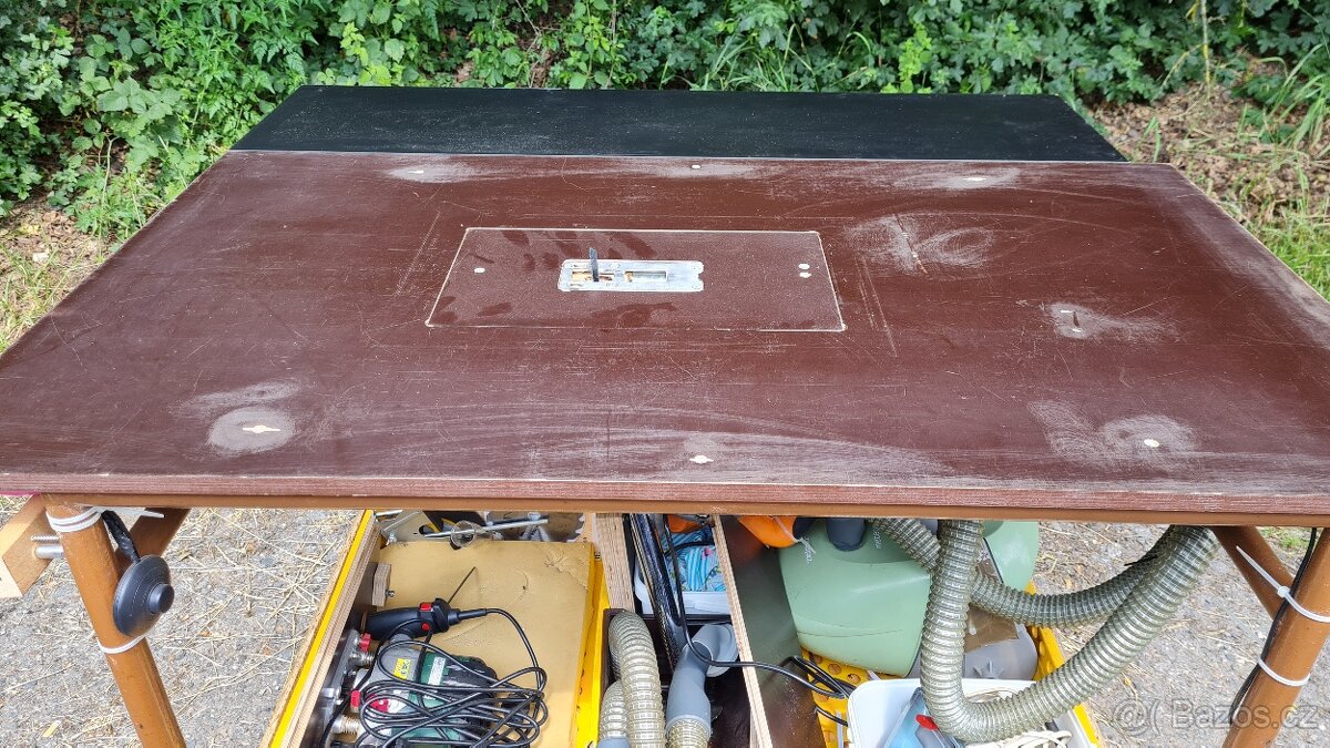 Prodám víceúčelovou stolní pilu domácí výroby - 6