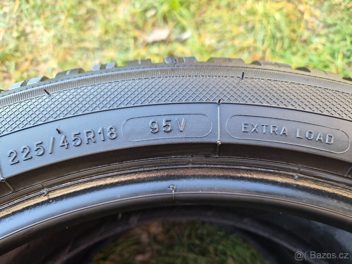 2x Celoroční pneu Kleber Quadraxer ³ - 225/45 R18 XL - 95% - 6